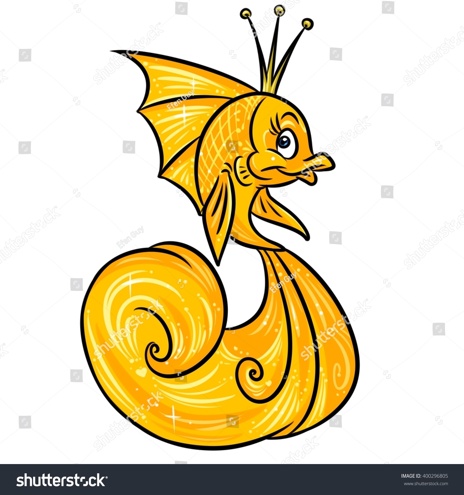 Золотая рыбка сказочный персонаж