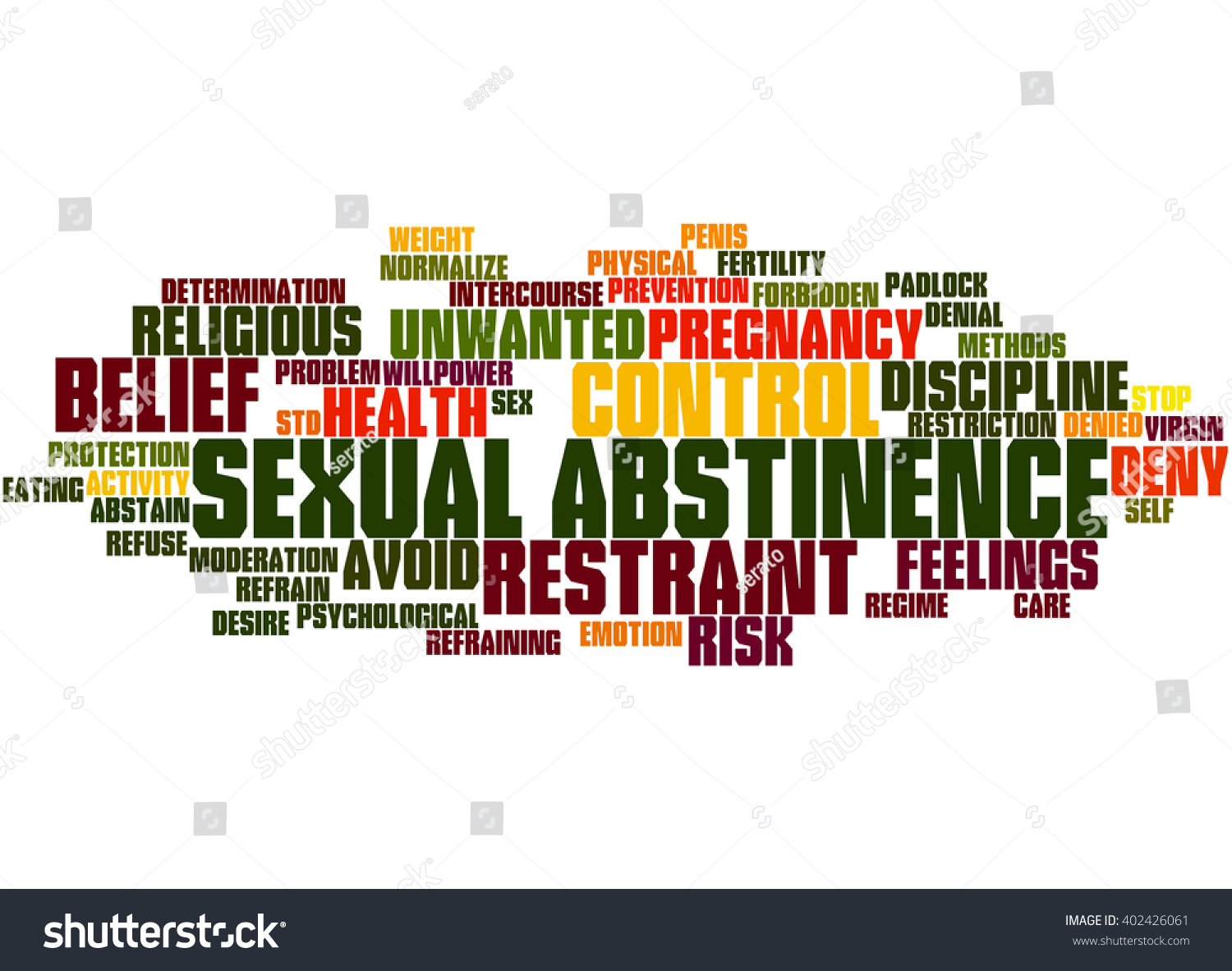 Sexual Abstinence Word Cloud Concept On Stock Illustration 402426061 Shutterstock 6341