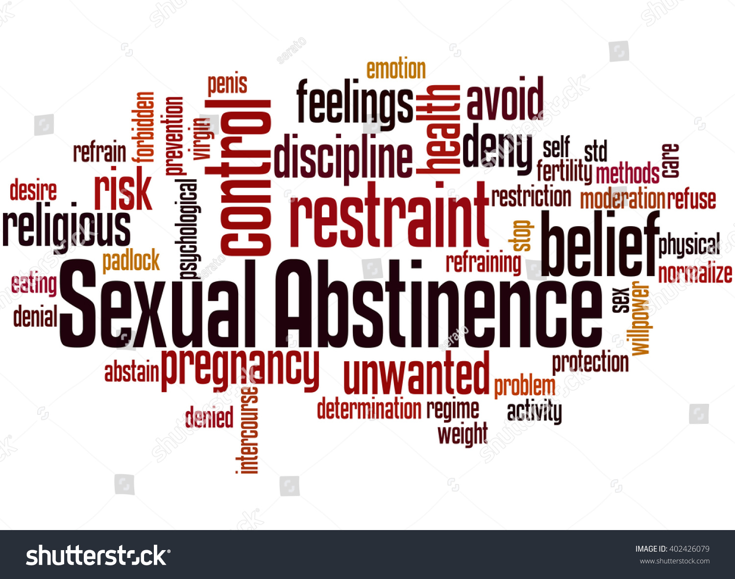 Sexual Abstinence Word Cloud Concept On 스톡 일러스트 402426079 Shutterstock 3485