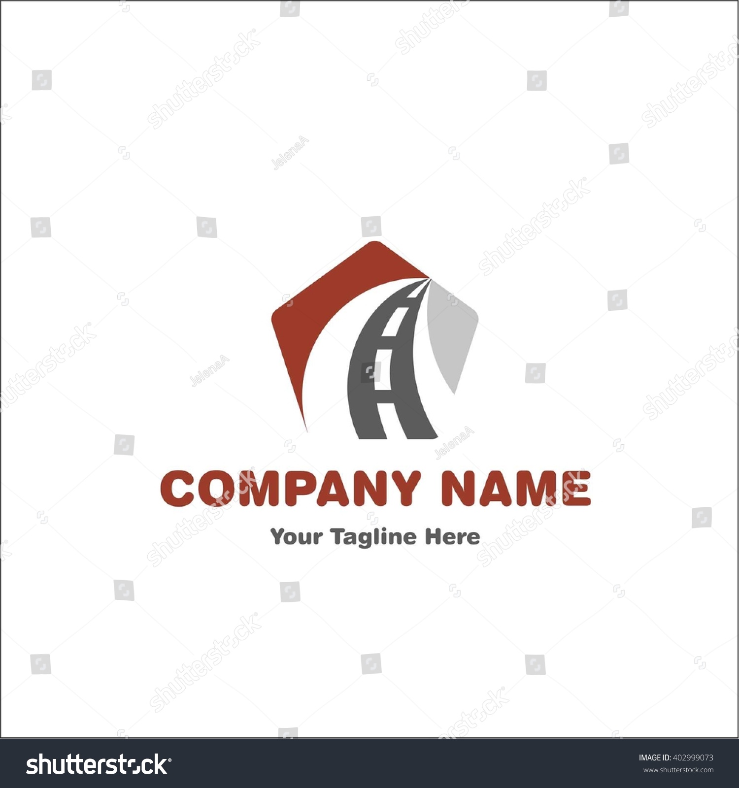 Road Company Name Stock Vector (Royalty Free) 402999073 | Shutterstock