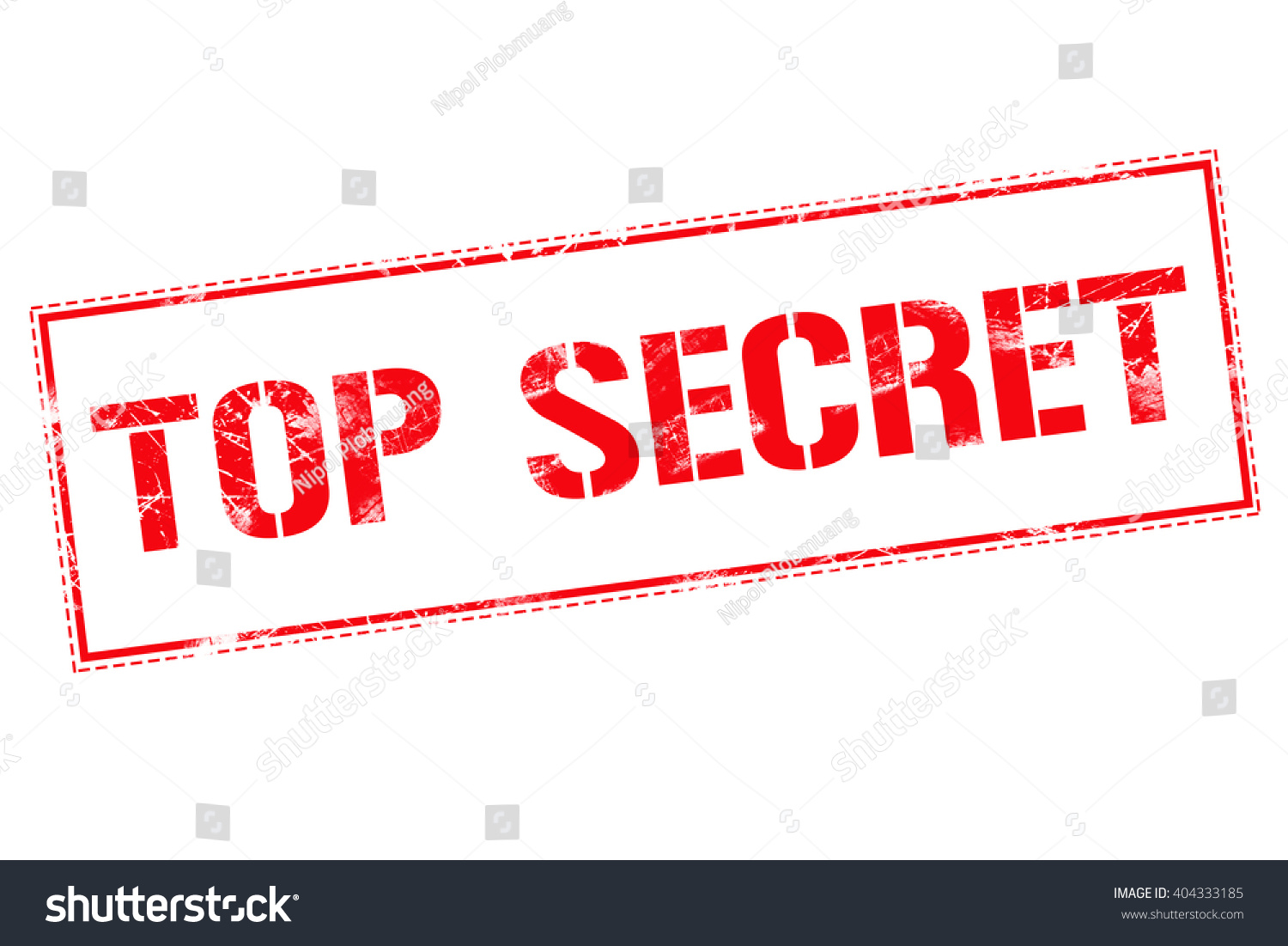 Top Secret Red Stamp Text On Stock Illustration 404333185 | Shutterstock