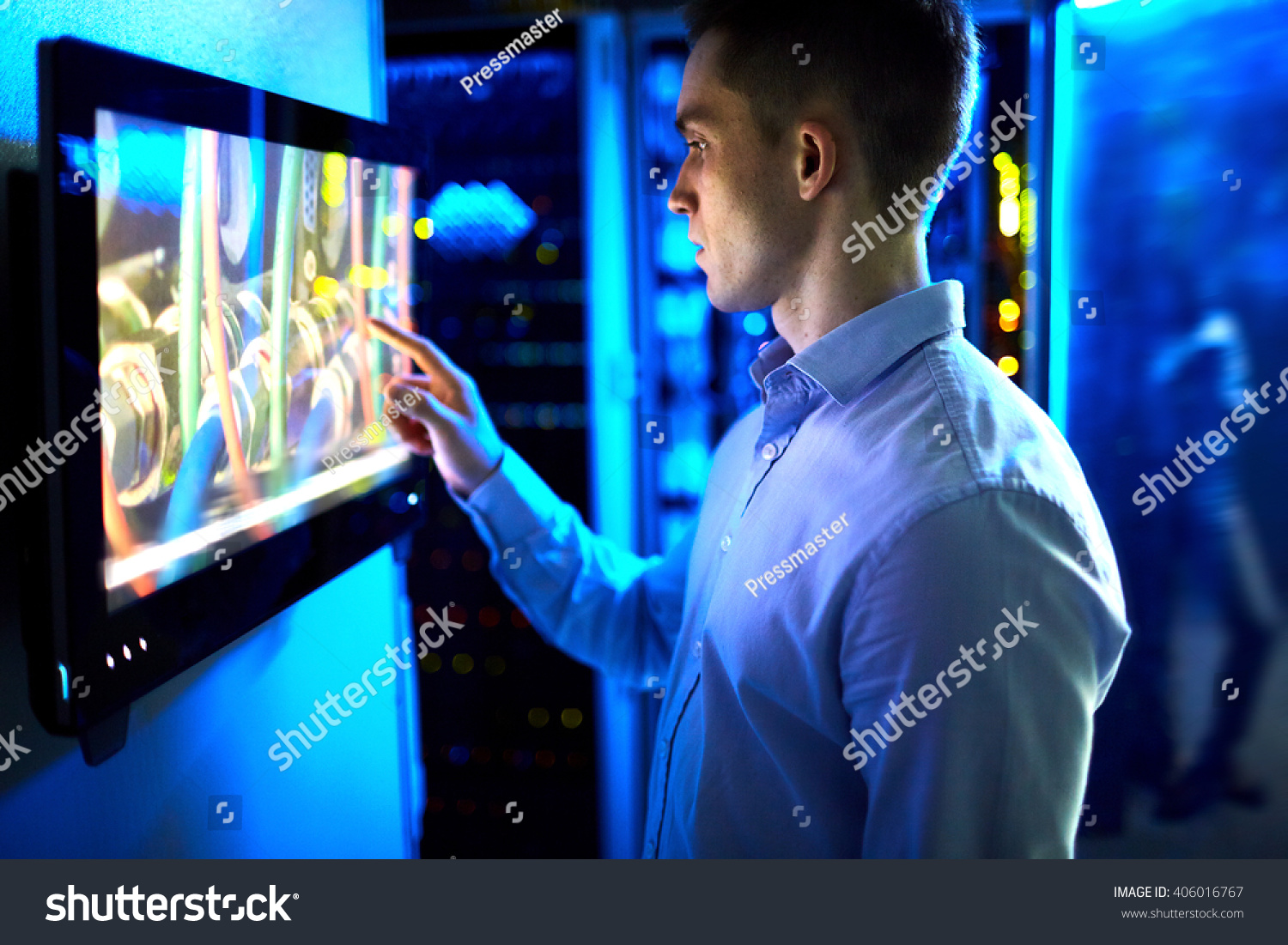 museum touch screen monitors in stock