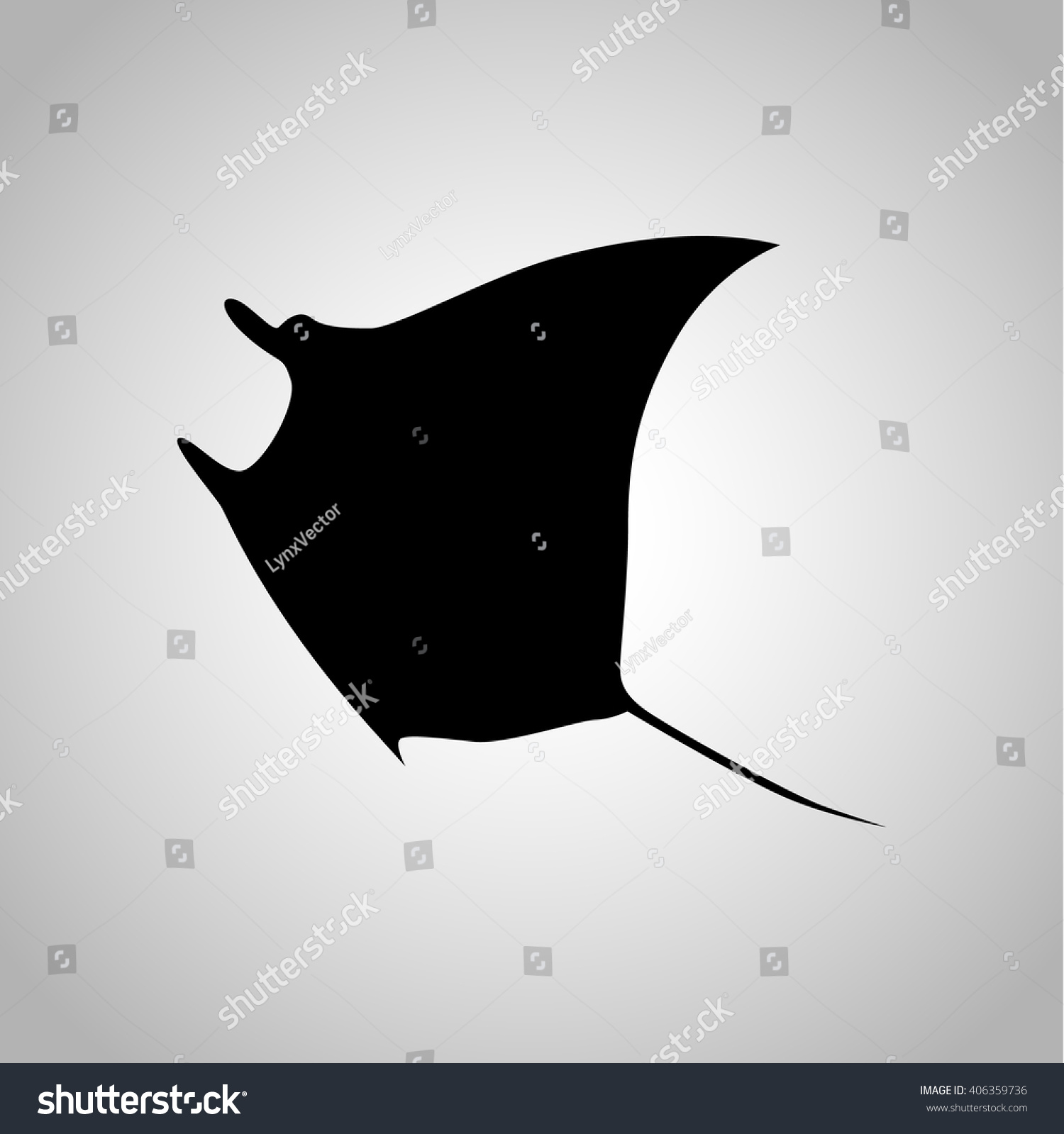 Manta Icon Stock Vector (royalty Free) 406359736 