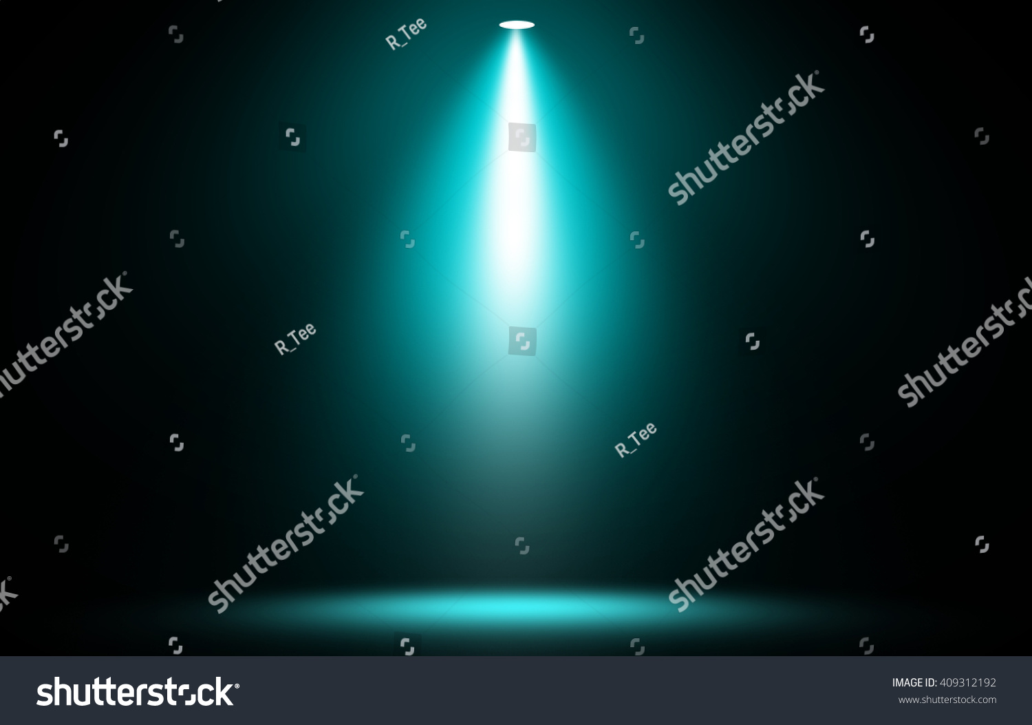 Stage Spotlight Blue Background Stock Illustration 409312192 | Shutterstock