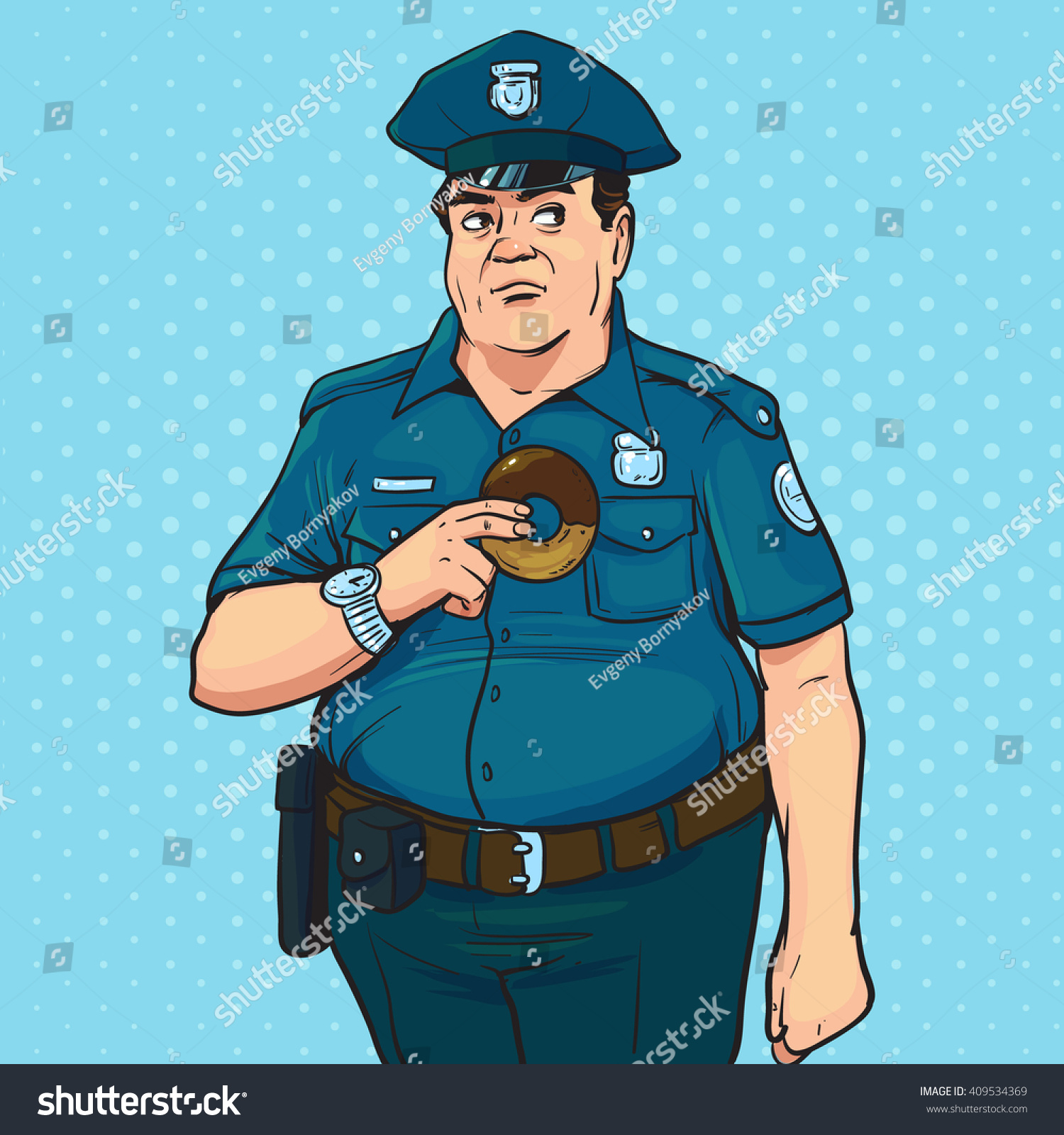 Полицейский комикс