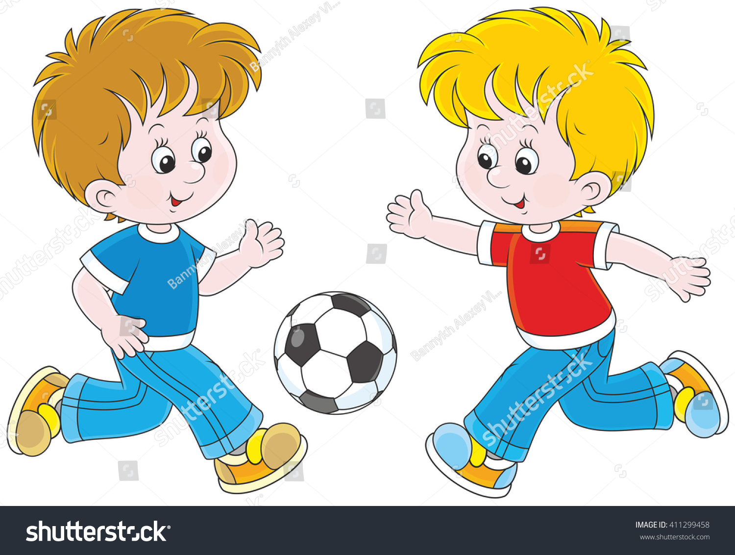 Дети играющие в мяч иллюстрации