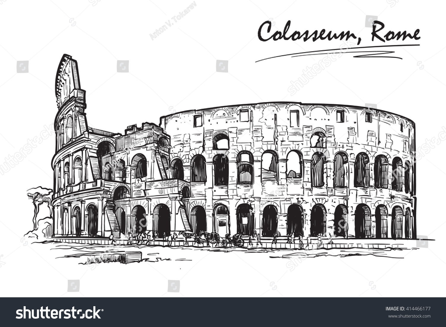 Архитектура древнего Рима скетч Колизей