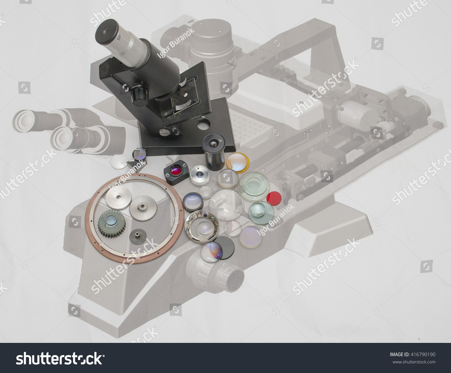 Microscope Magnifying Glass Stock Photo 416790190 Shutterstock