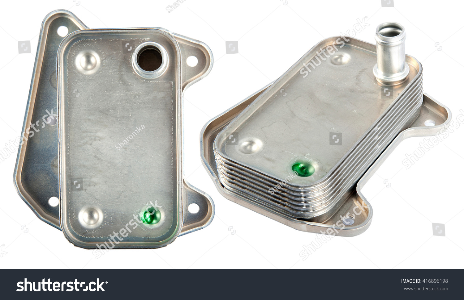 Car Engine Oil Cooler Isolated On Stock Photo 416896198 | Shutterstock