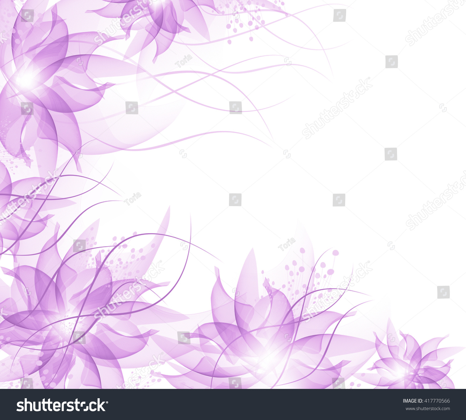 Best Romantic Flower Background Stock Illustration 417770566 | Shutterstock