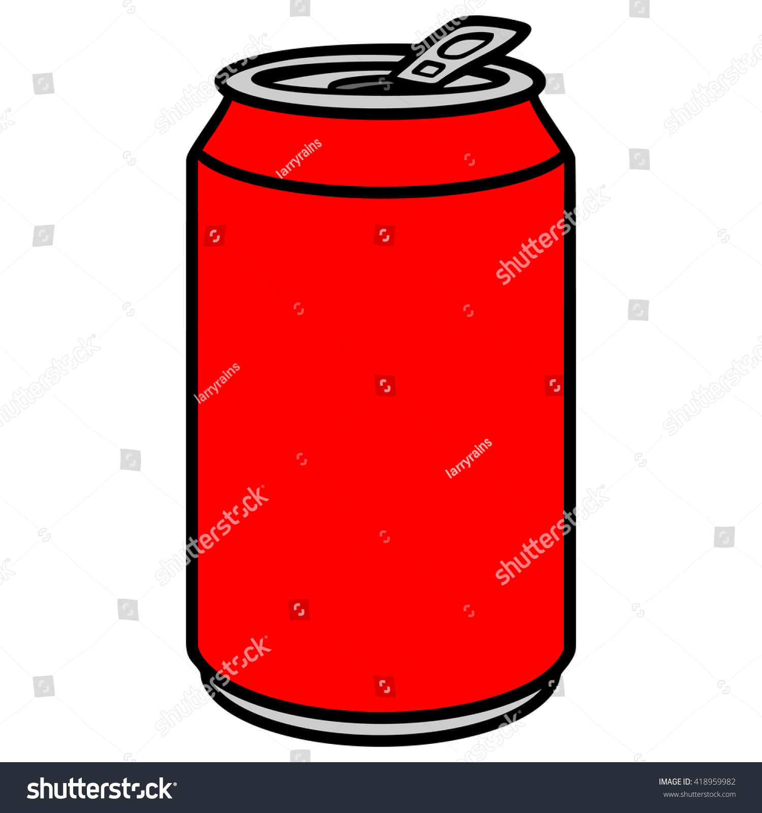 Soda Can Stock Vector (Royalty Free) 418959982 | Shutterstock