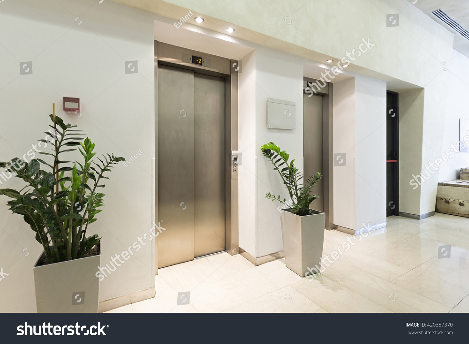 Elevators Hotel Lobby Stock Photo 420357370 | Shutterstock