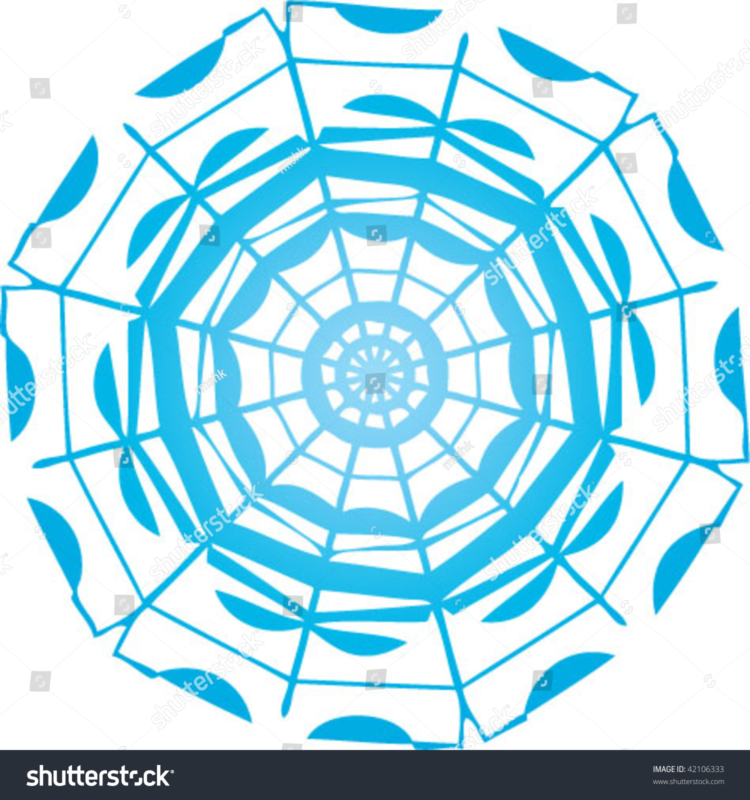 Snowflake Pattern Stock Vector Royalty Free 42106333 Shutterstock 7955