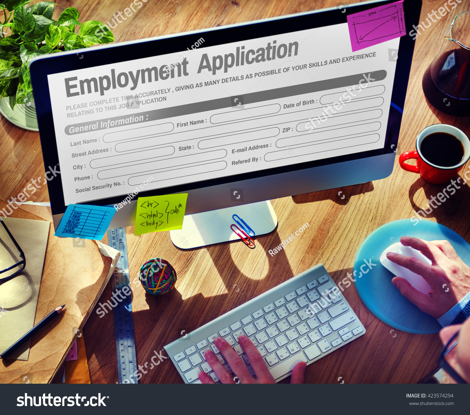 Online Web Job Application Form Concept Stock Photo 423574294 Online Web Job Application Form Concept Stock Photo 423574294