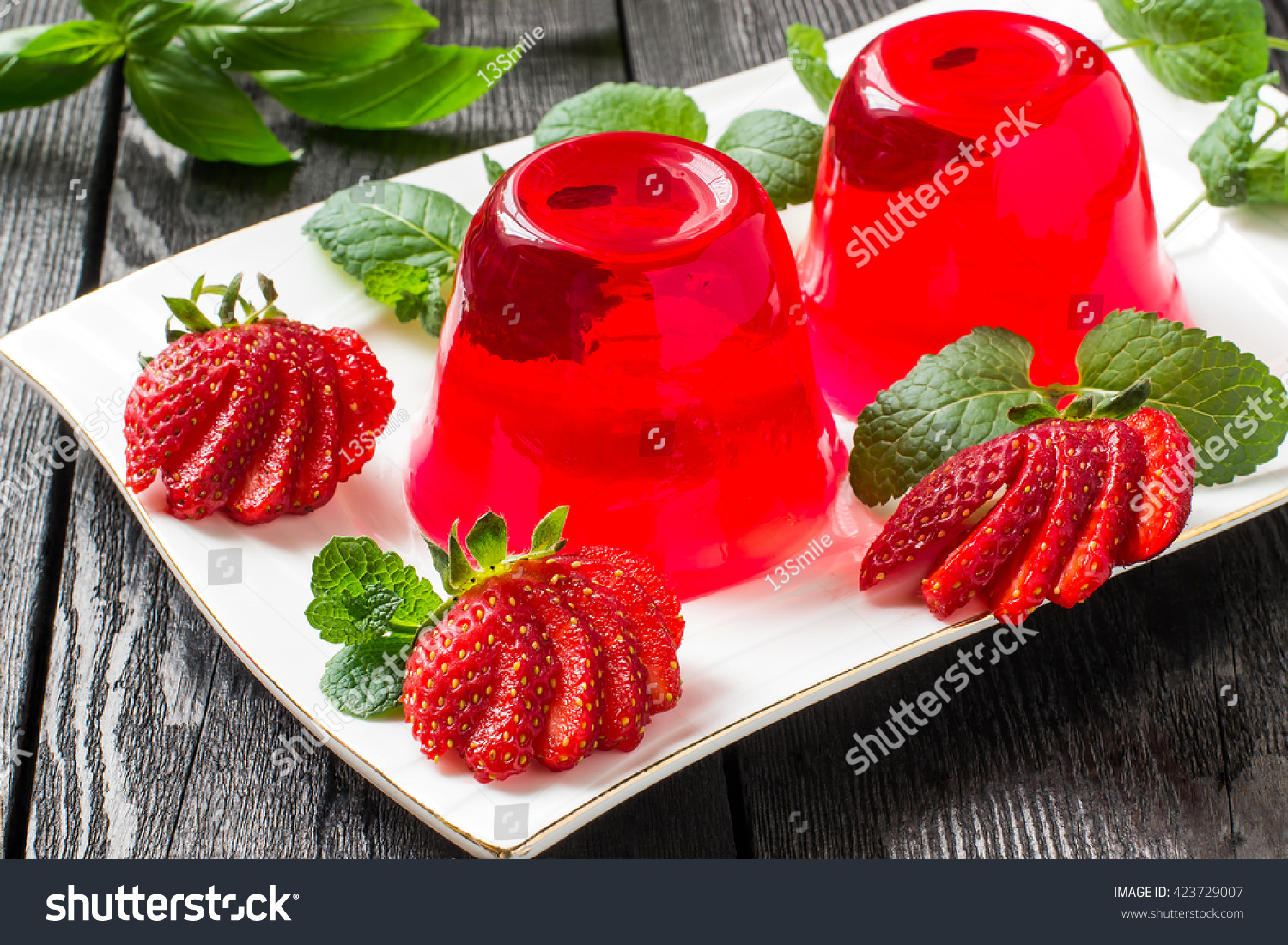 Желе из ягод