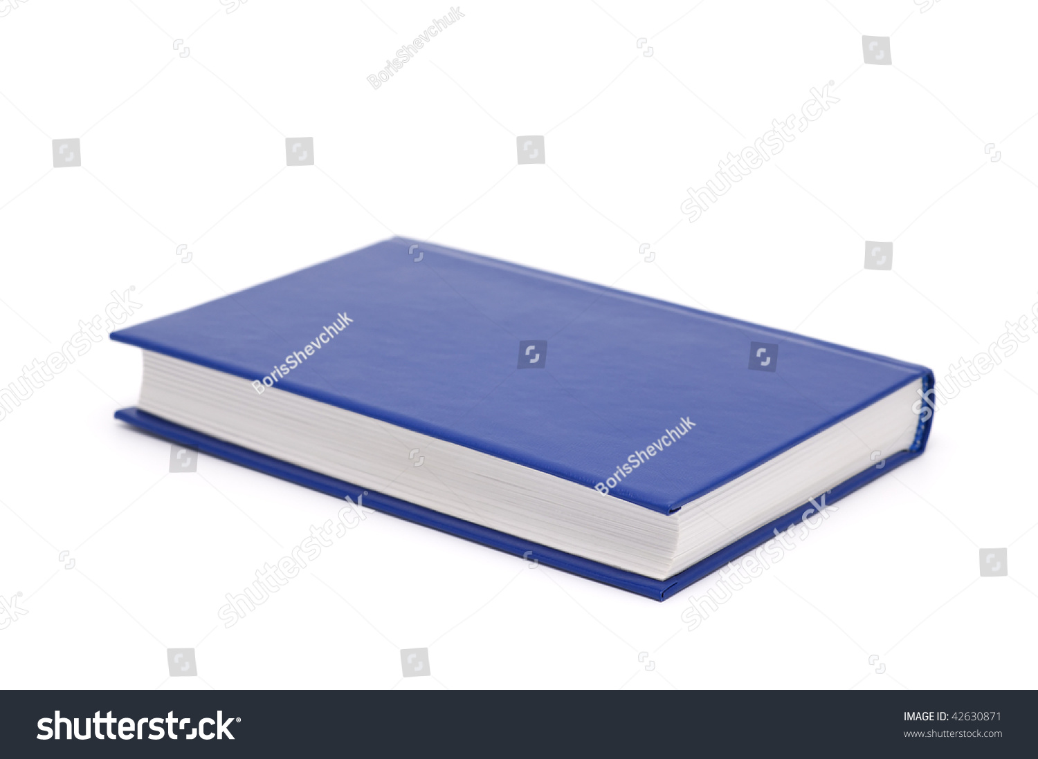 Book Isolated On White Background Stock Photo 42630871 