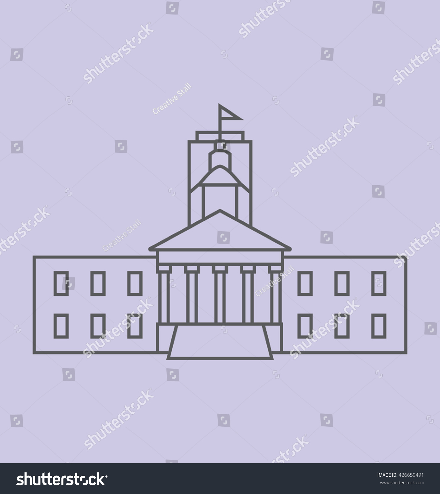 Florida Vector Illustration Stock Vector (Royalty Free) 426659491 ...