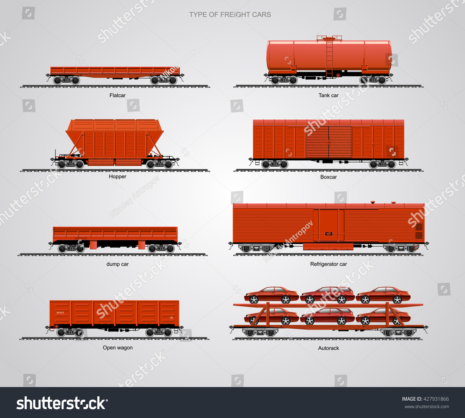 type-freight-cars-set-railroad-cars