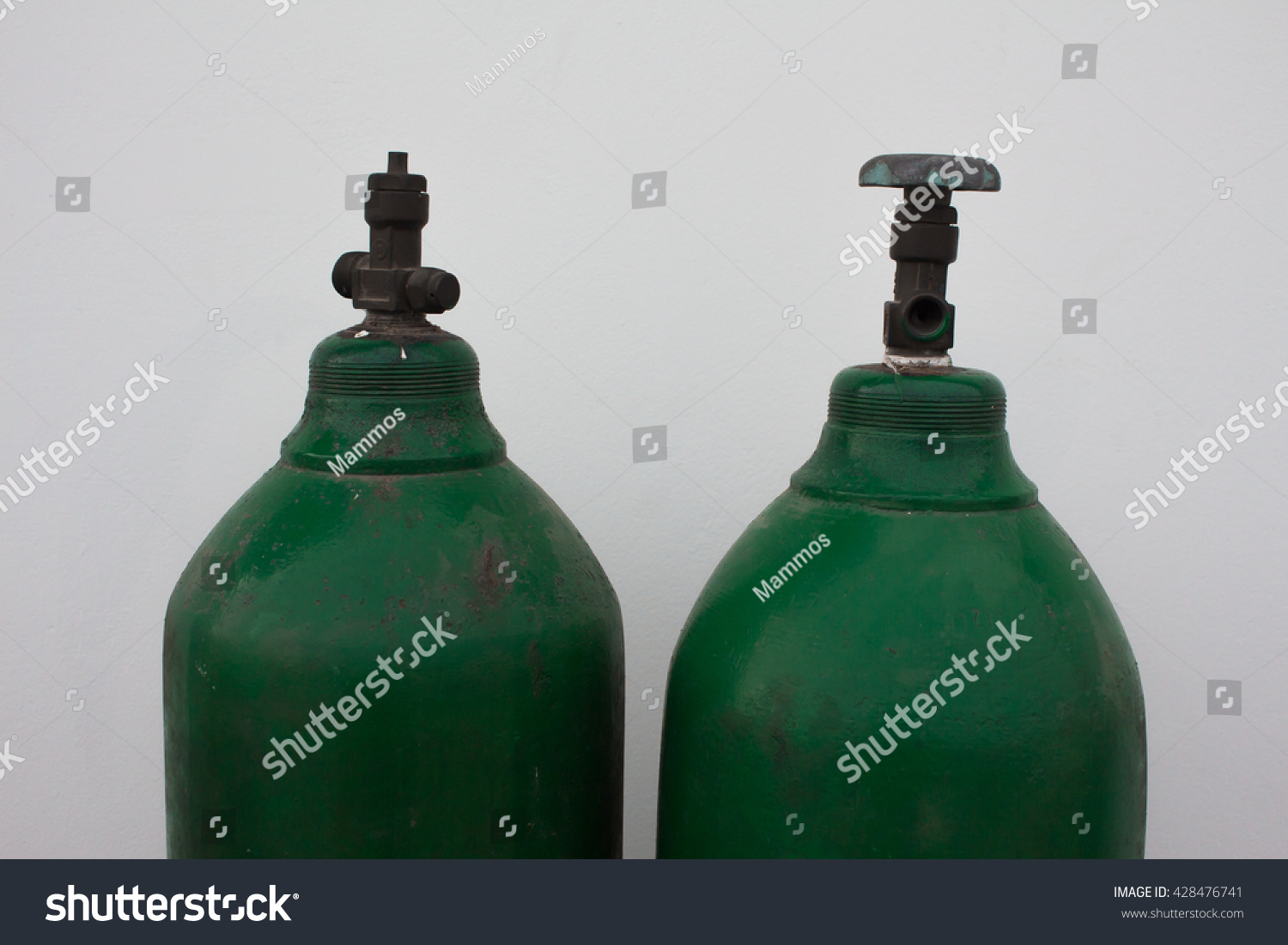 Green Oxygen Tank Stock Photo 428476741 | Shutterstock