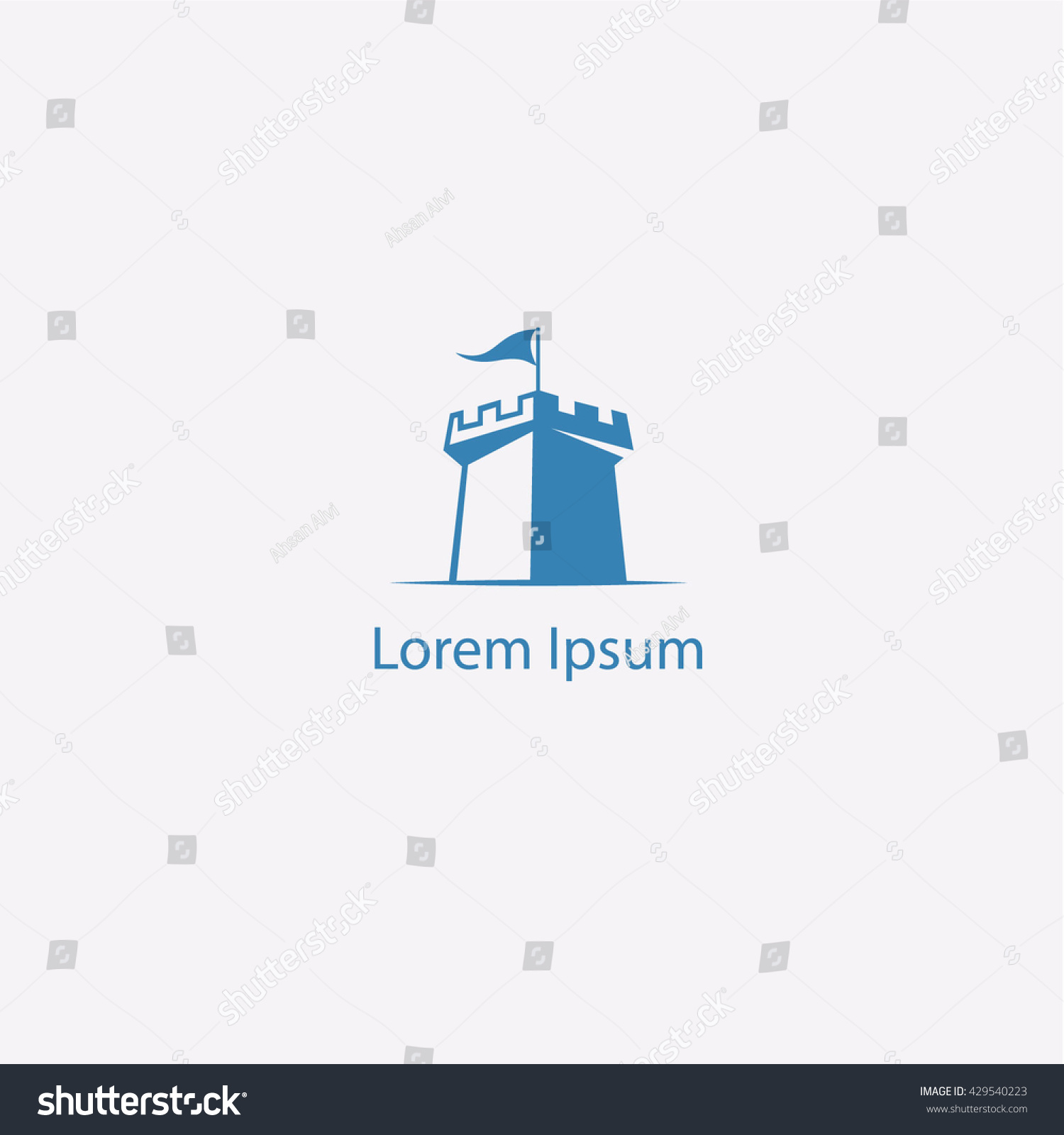 Fort Logo Design Stock Vector (Royalty Free) 429540223 | Shutterstock