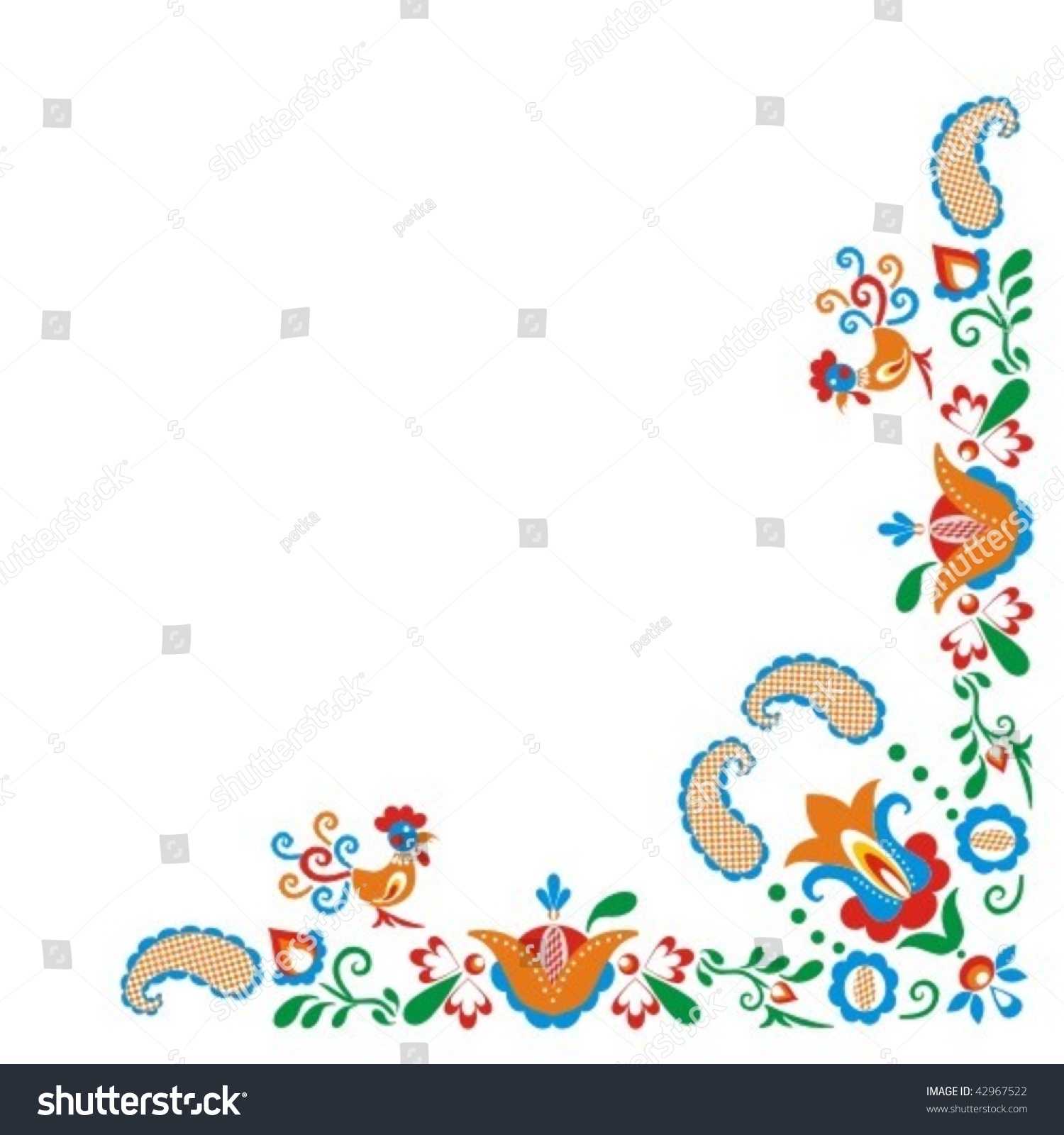 Moravia Ornaments Complet Vector Stock Vector (Royalty Free) 42967522 ...