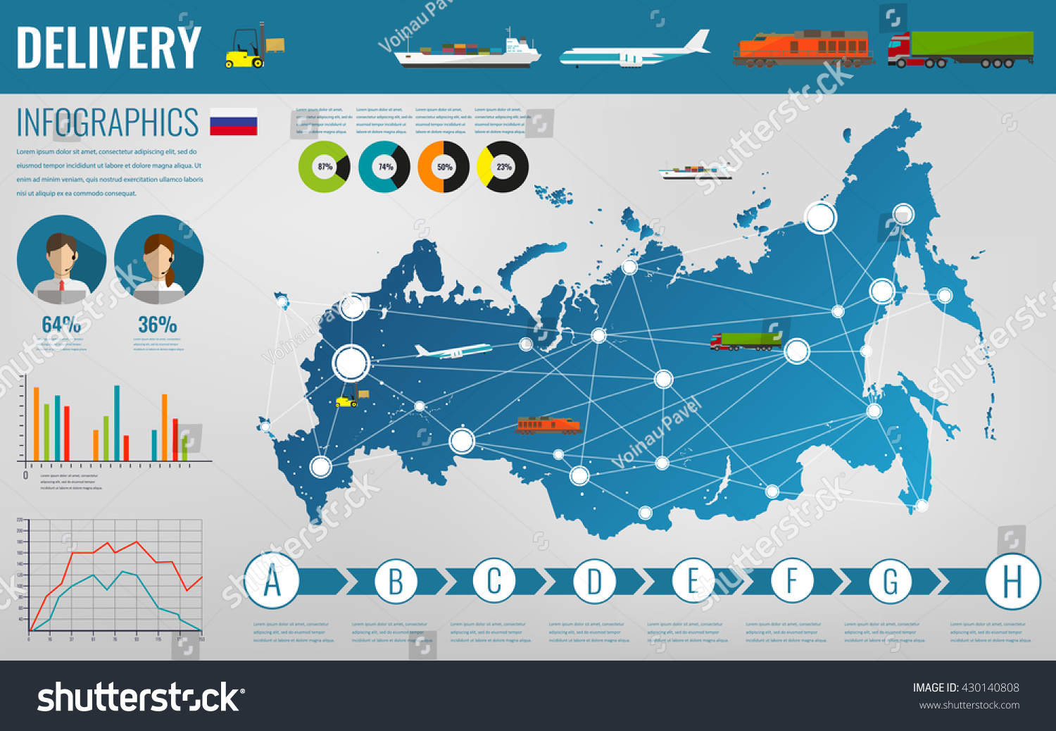 Карта для логистов