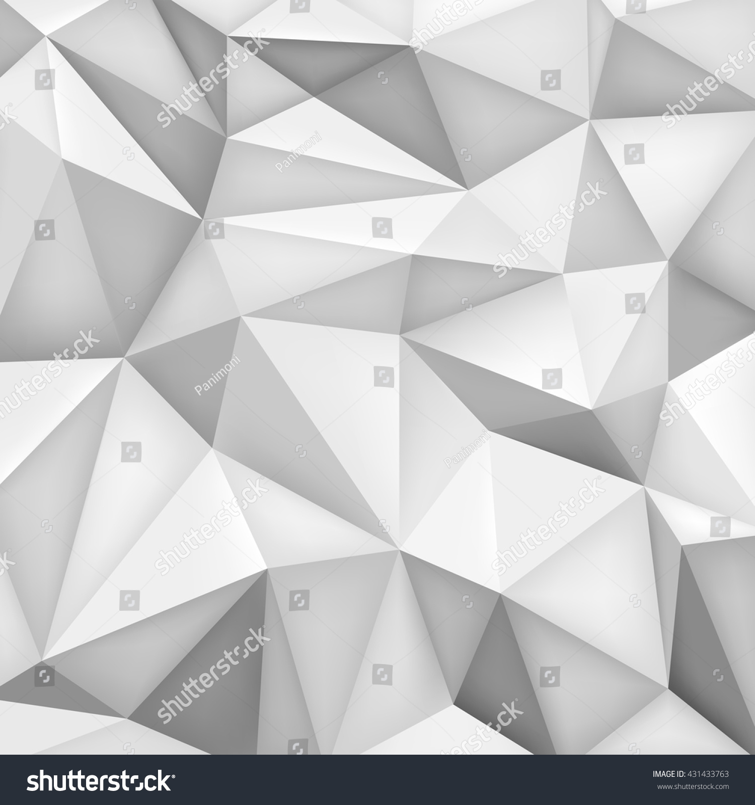 Low Polygon Shapes Background Triangles Mosaic Stock Vector (Royalty ...