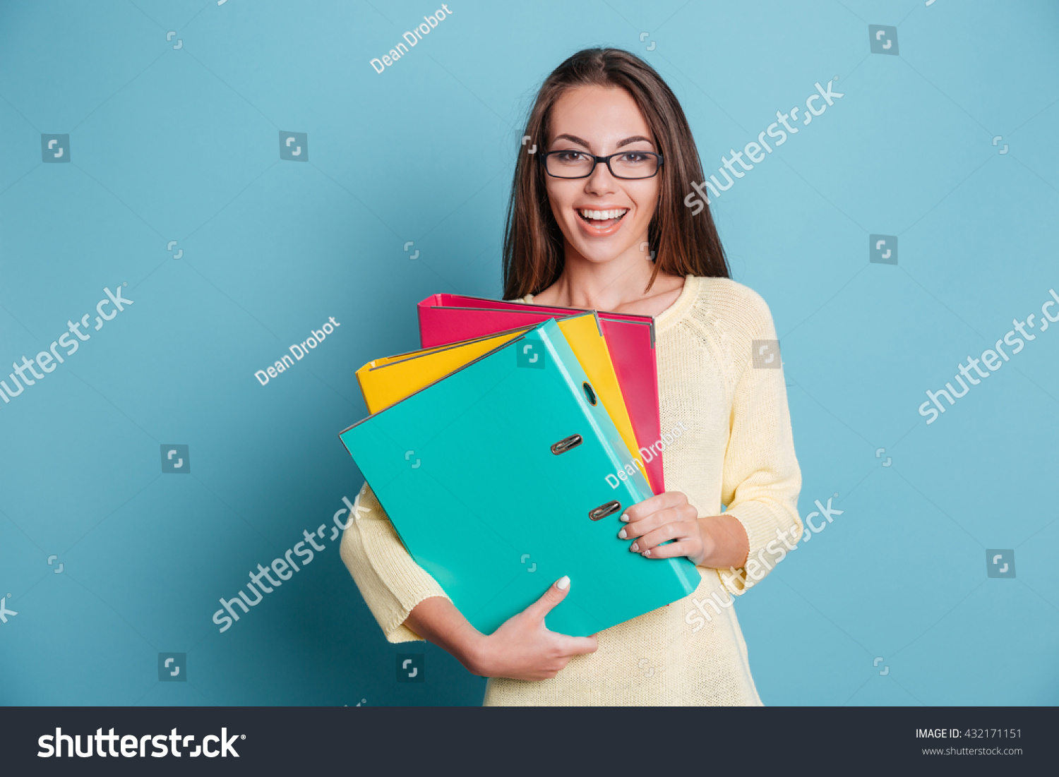 Folder girl