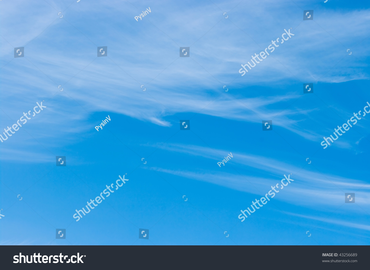 Abstract Blue Background Sky Clouds Stock Photo 43256689 | Shutterstock