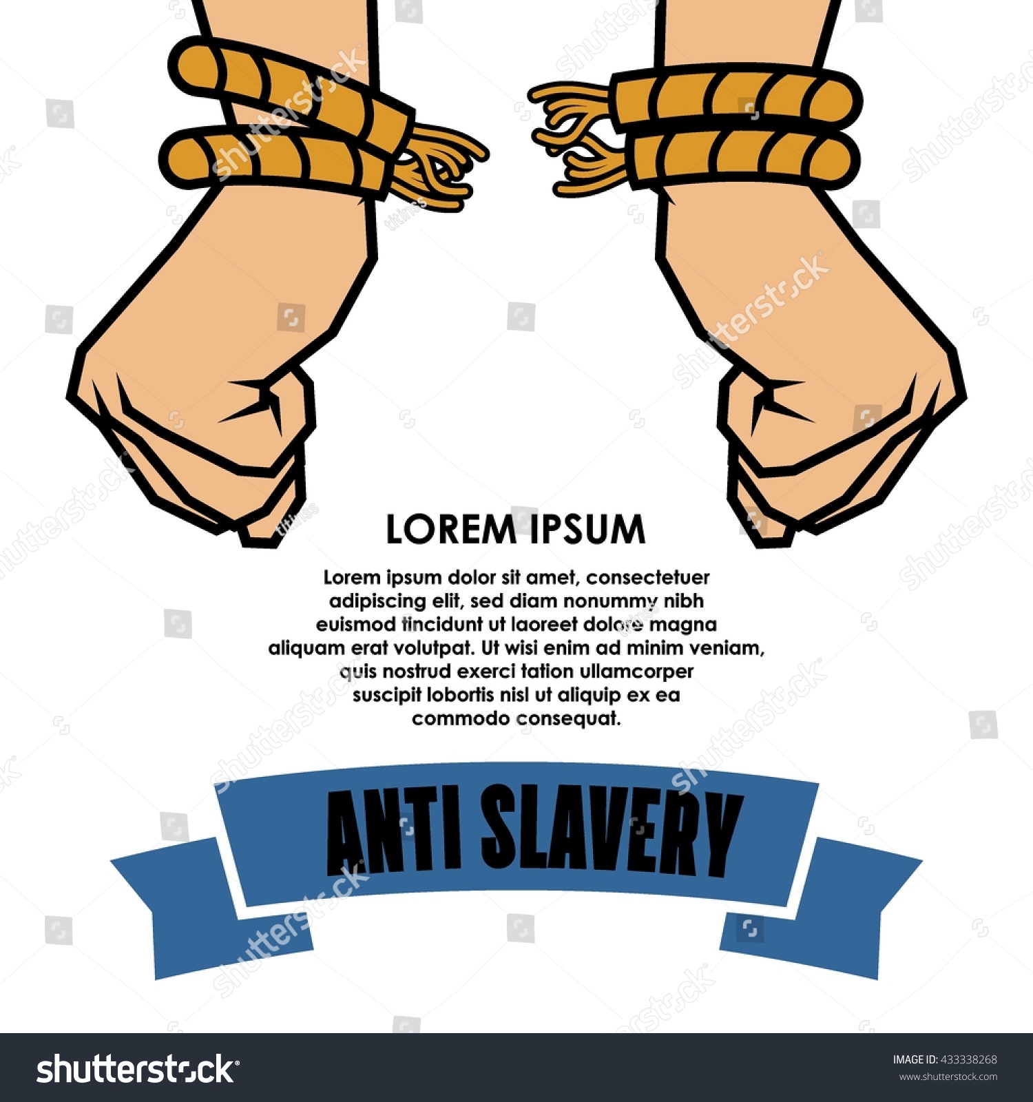 Anti Slavery Campaign Freedom Day Stock Vector Royalty Free 433338268 Shutterstock 2197