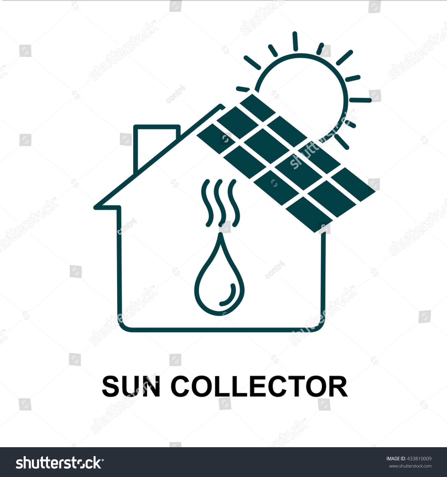 Home Energy Icon 7 Stock Vector (Royalty Free) 433810009 | Shutterstock