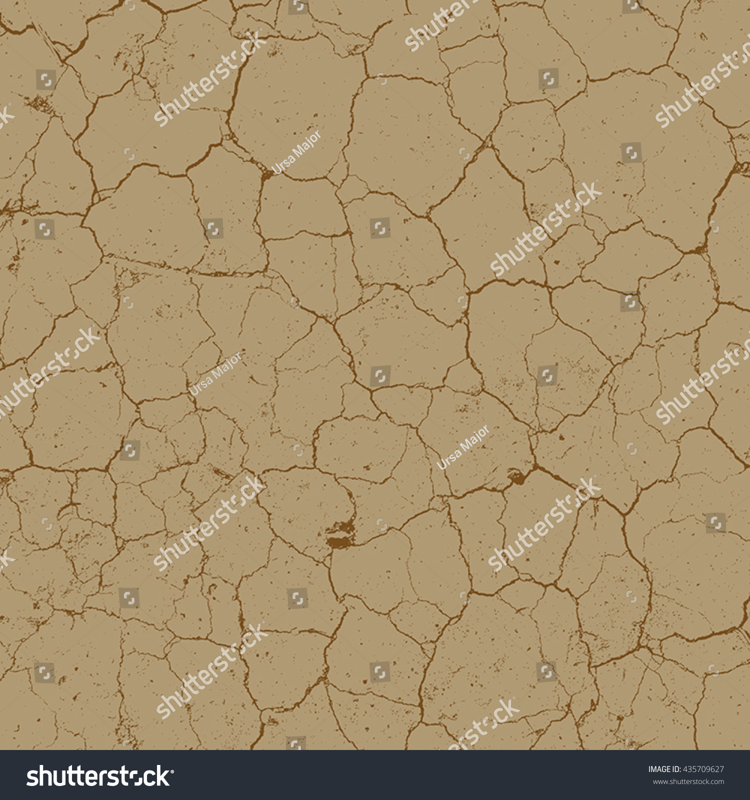 Dry Cracked Earth Overlay Vector Texture Stock Vector (Royalty Free ...