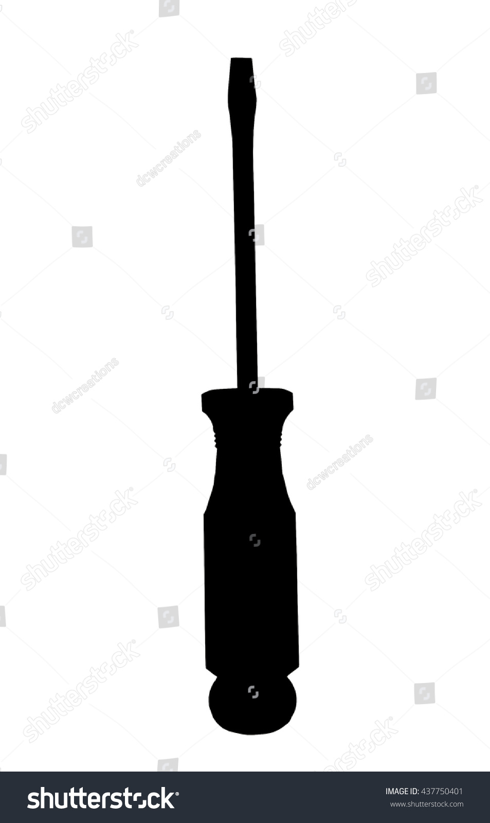 screwdriver silhouette