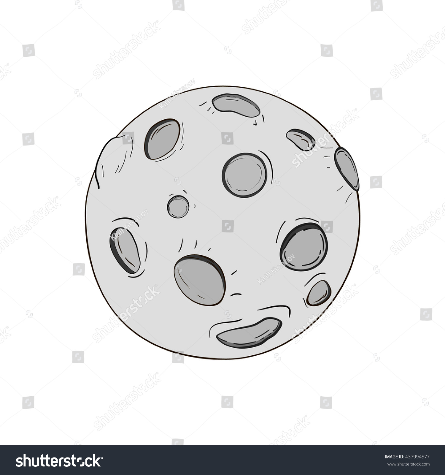 Что такое кратеры на Луне для детей