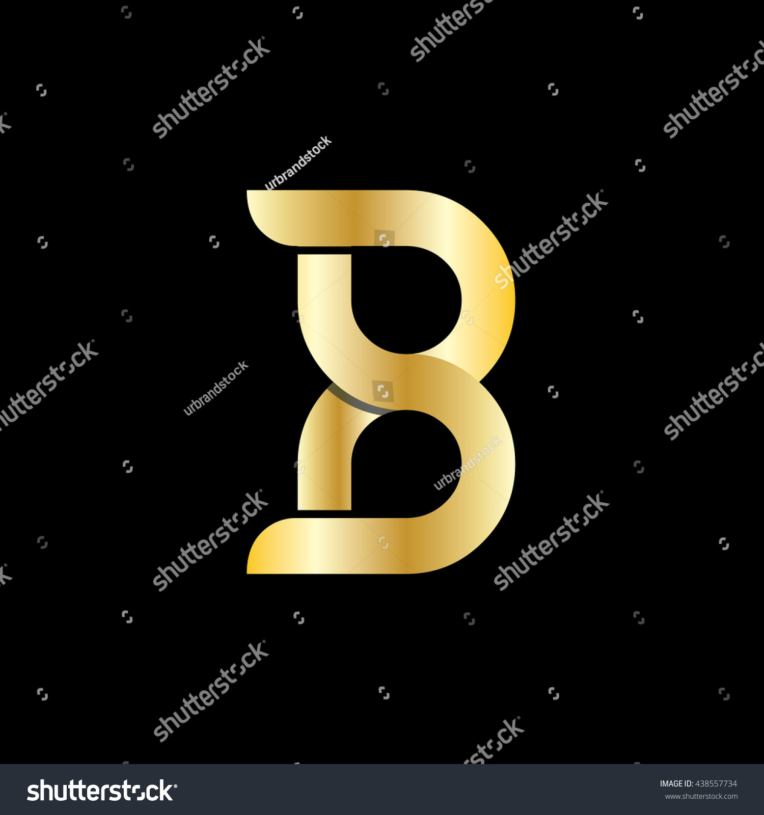 Letter B P Bp Infinity Rounded Stock Vector (Royalty Free) 438557734 ...