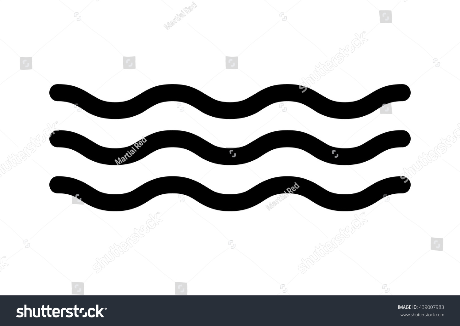 Ocean Sea Water Line Art Vector: เวกเตอร์สต็อก (ปลอดค่าลิขสิทธิ์ ...