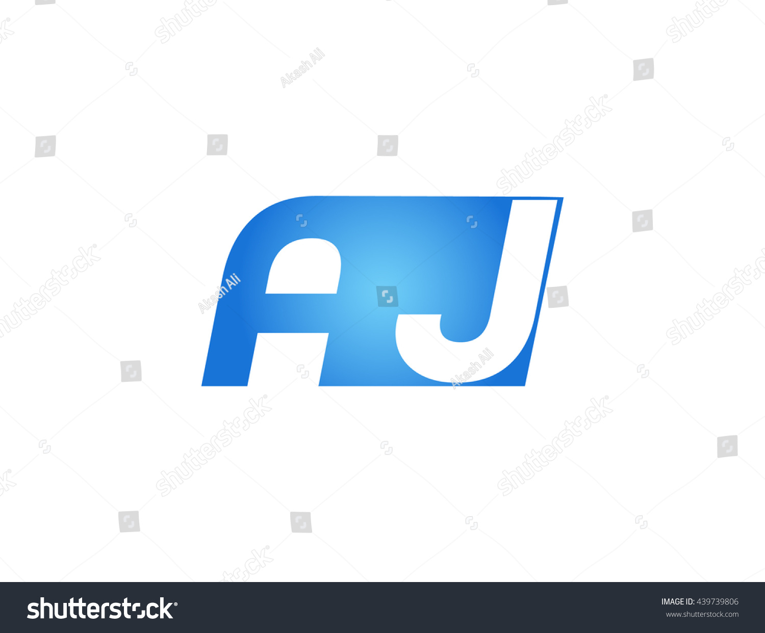 Abstract Letter J Lovely Logo Design Stock Vector Royalty Free Shutterstock