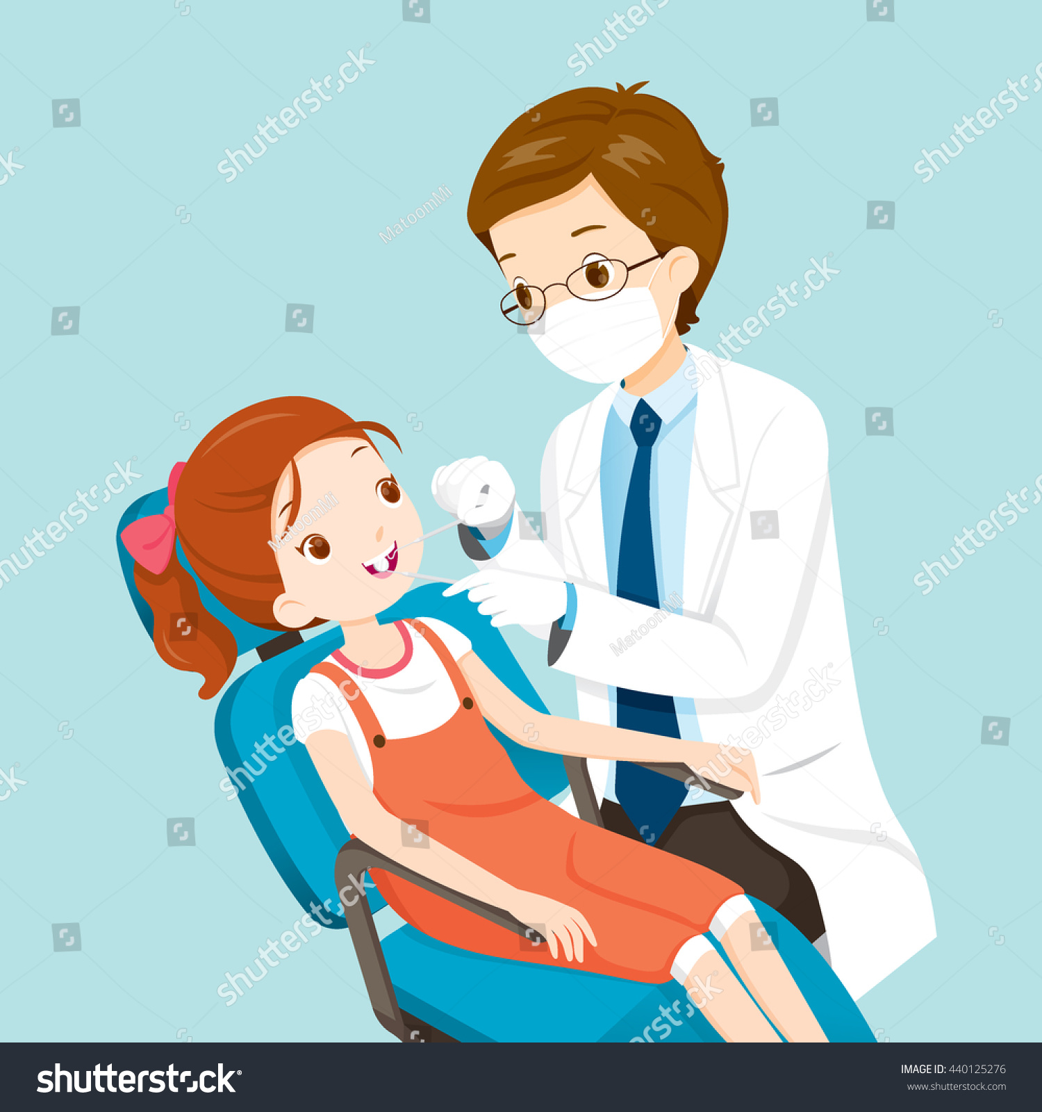 Ребёнок у стоматолога арт