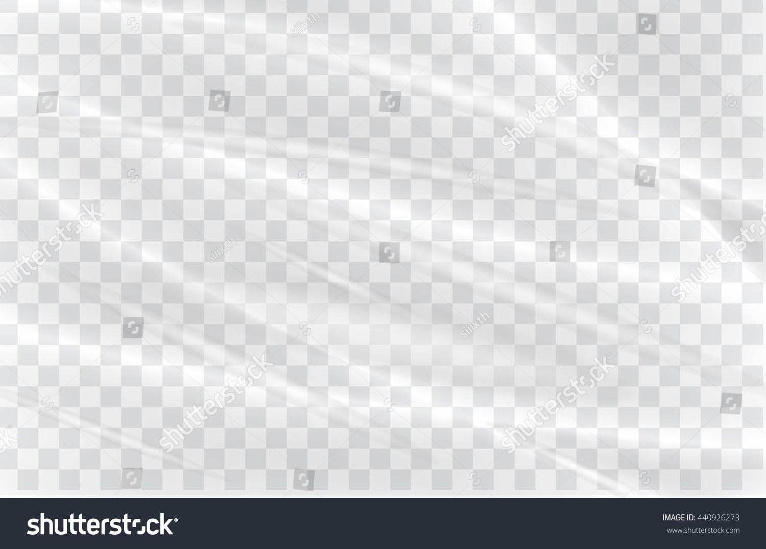 Transparent Plastic Warp Stock Vector (Royalty Free) 440926273 ...