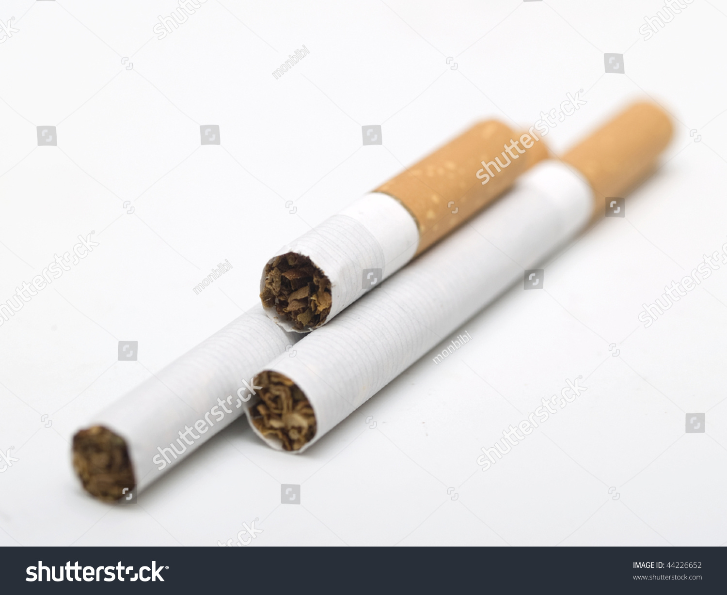 Cigarettes Detailed Isolated On White Background Stock Photo 44226652 ...