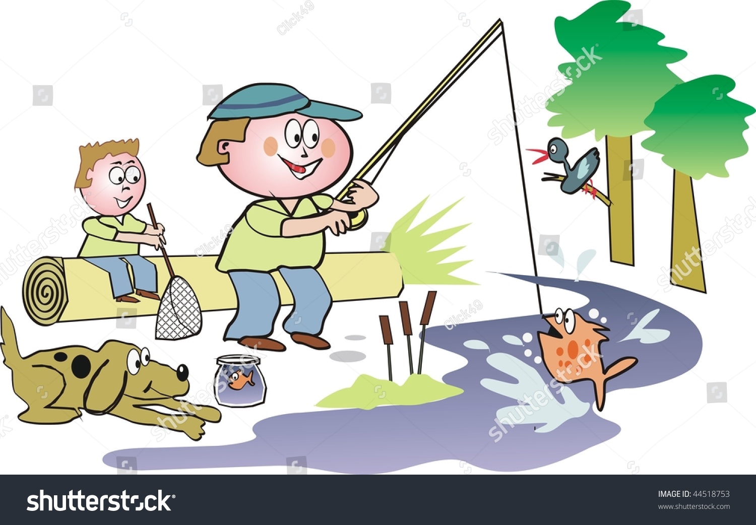 Мультфильм про рыбалку
