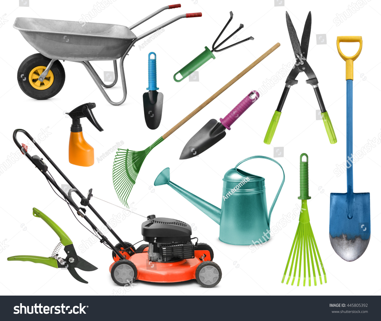 70,974 Set Isolated Garden Tools Images, Stock Photos & Vectors 