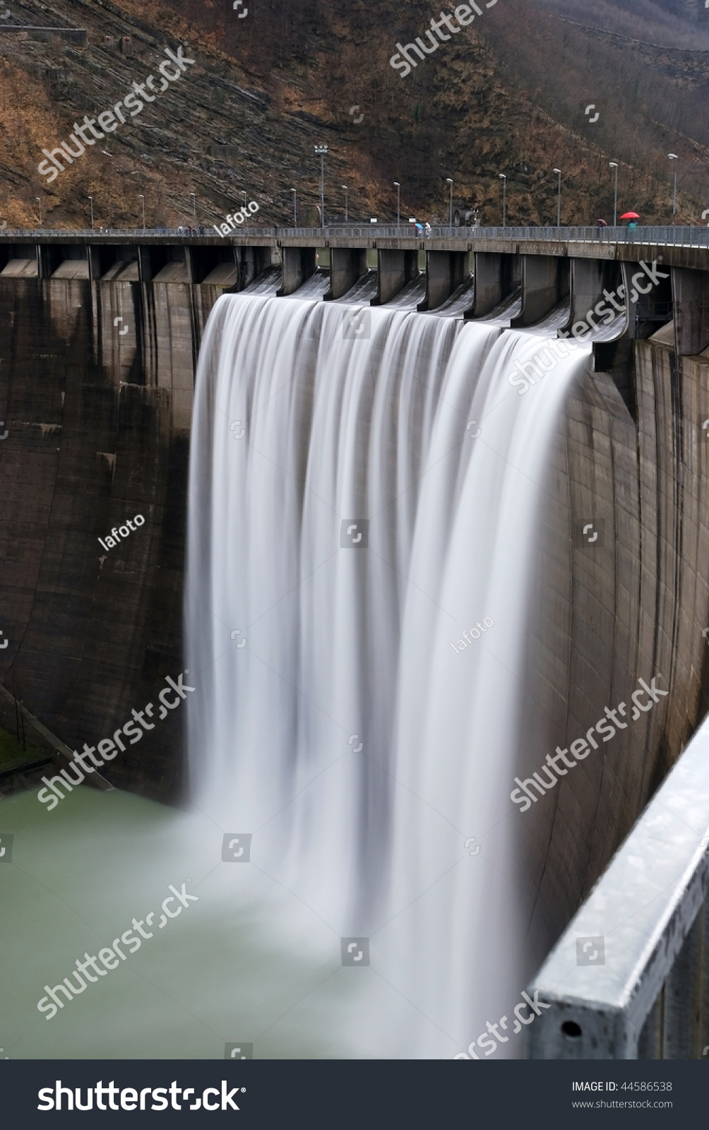 Hydro Power Plant Waterfall Stock Photo 44586538 Shutterstock