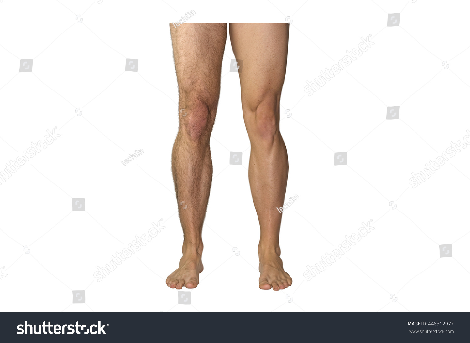 Ноги мужчины полностью