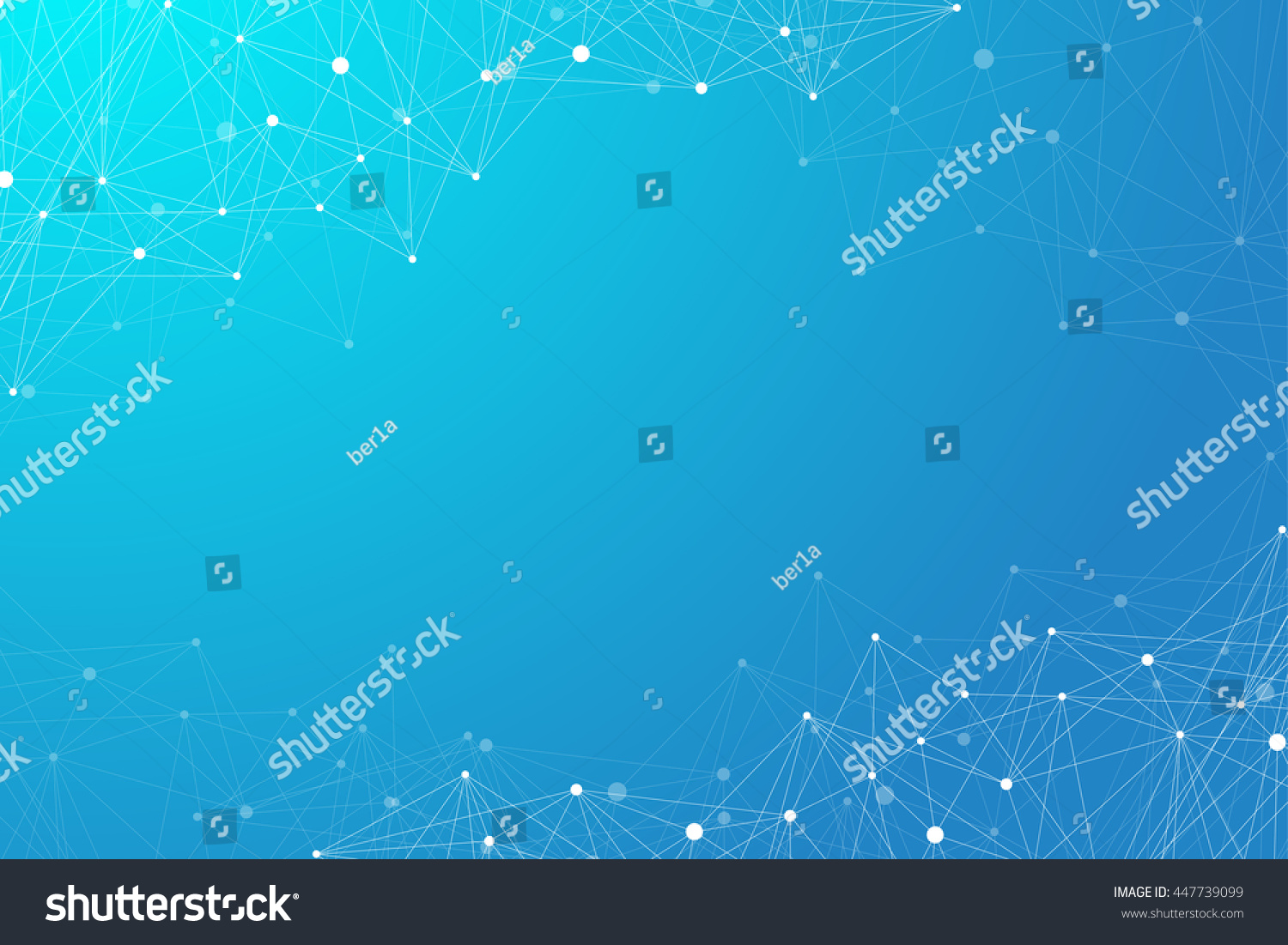 Molecule Dna Communication Background Connected Lines Stock ...