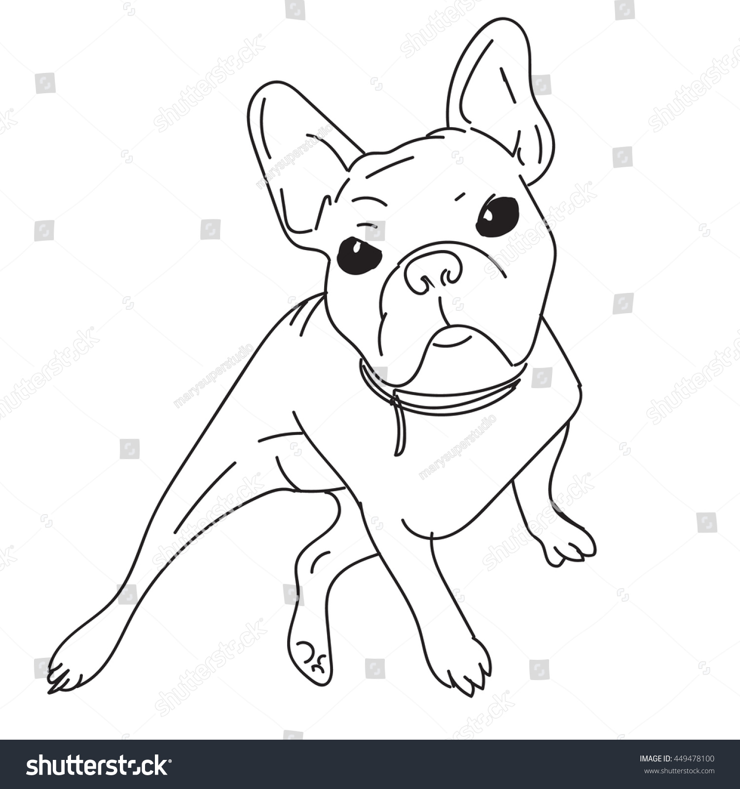 Dog Puppy Illustration Stock Vector (Royalty Free) 449478100 | Shutterstock