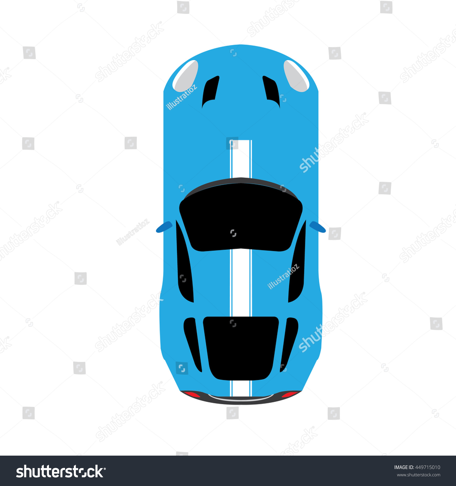 Racing Car Graphic Design Vector Illustration Stock Vector (Royalty ...