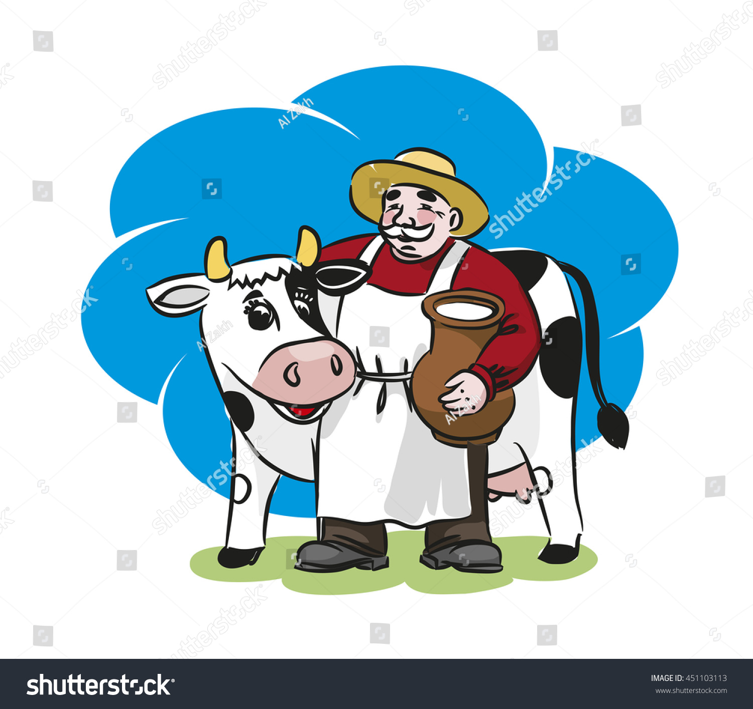 Корова логотип