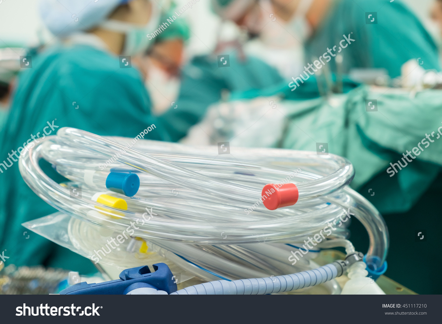 Surgical Tubing Open Heart Sugery Stock Photo 451117210 | Shutterstock