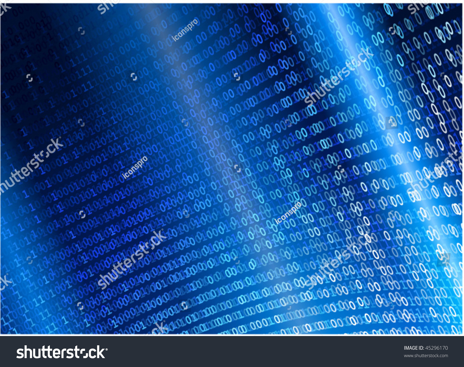 Binary Code Background Original Vector Illustration Stock Vector ...